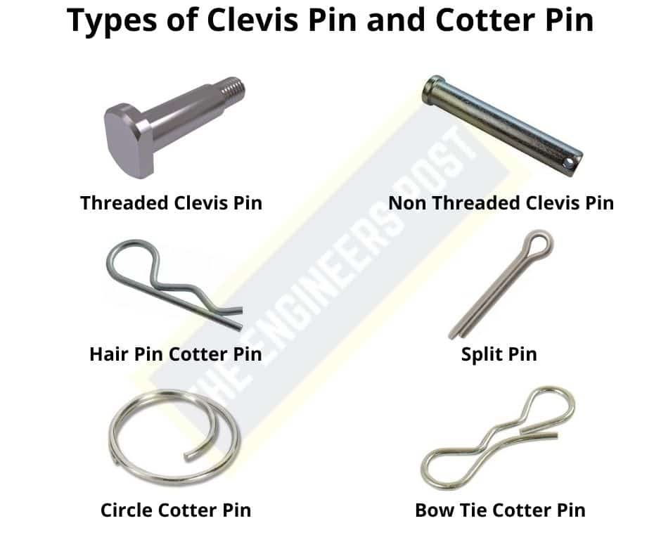 different types of cotter pins